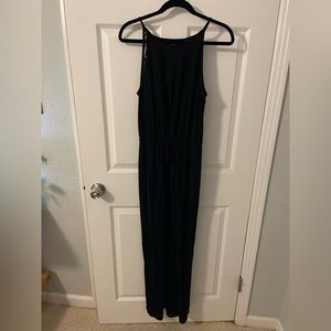Black maxi dress